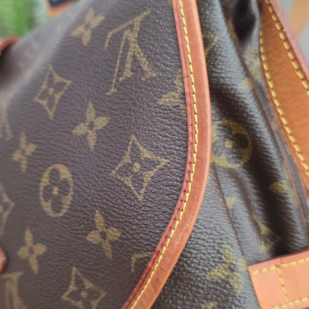 Louis Vuitton Monogram Canvas Crossbody Bag - Brown/Tan